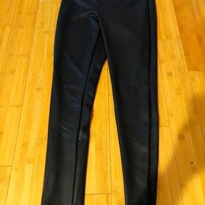 Express PLEATHER leggings